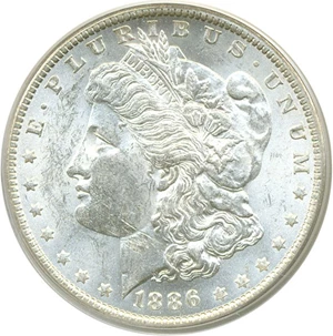 image for: 1886-O $1 PCGS MS60