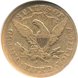 image for: 1873-S $5 NGC F12