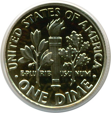 image for: 2001-S 10c  PCGS Proof 69 DCameo