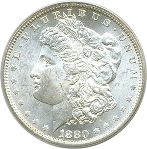 image for: 1880-O $1 PCGS MS63
