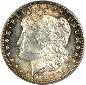 image for: 1887-S $1 PCGS MS63