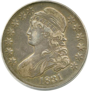 image for: 1831 50c PCGS VF35