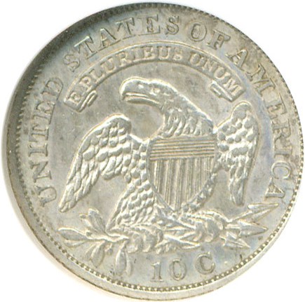 image for: 1830/29 10c Medium NGC AU55 (JR-5)