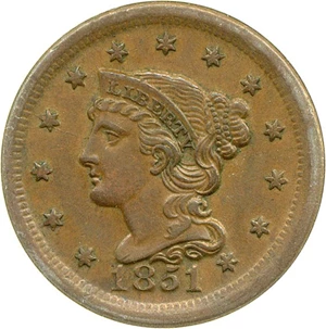 image for: 1851 1c DGS AU55