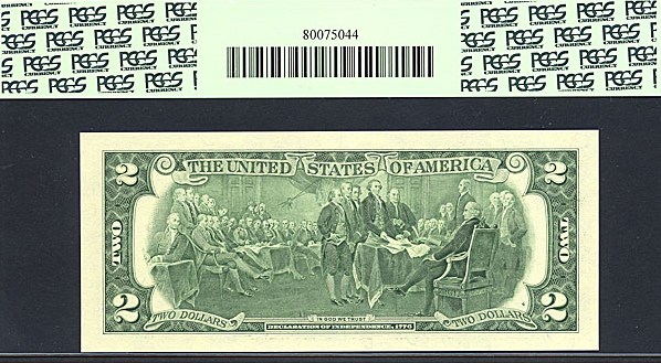 image for: Fr.1937C* 2003 $2  PCGS Gem CU66  [C00003436] *Star* 