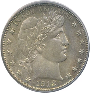 image for: 1912-D 50c PCGS MS64