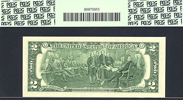 image for: Fr.1937H* 2003 $2  PCGS Choice CU64 PPQ  [H00002371] *Star* 