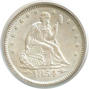 image for: 1854-O 25c Arrows PCGS MS63