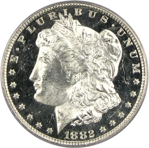 image for: 1882-CC $1 PCGS MS63 DMPL