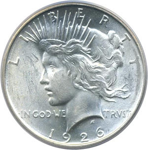 image for: 1926-D $1 PCGS MS63