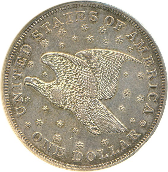 image for: 1836 $1 Name on Base. Original, Coin Alignment DGS Proof 45