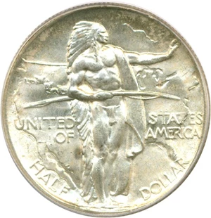 image for: 1934-D 50c Oregon PCGS MS66