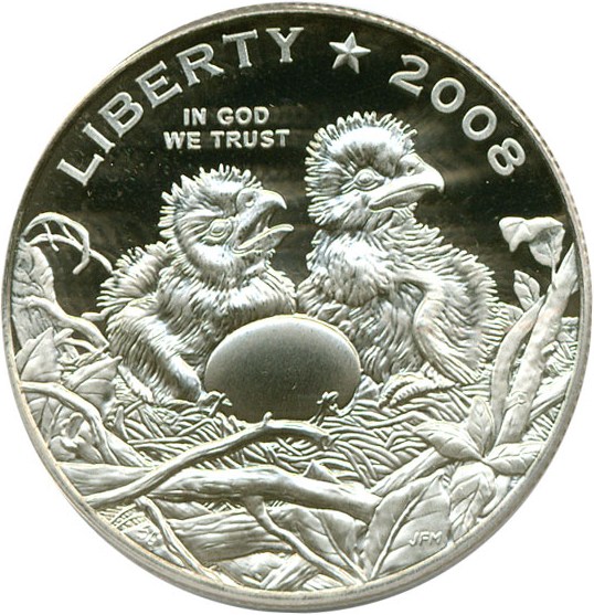 image for: 2008-S 50c Bald Eagle PCGS Proof 69 DCameo