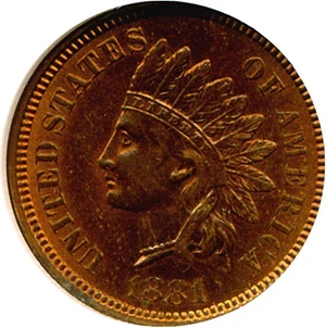 image for: 1881 1c NGC MS64 RB