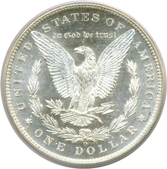 image for: 1890-O $1  PCGS MS63 PL
