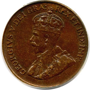 image for: Canada: 1923 1c PCGS AU58 BN