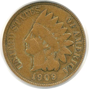 image for: 1909-S 1c Indian PCGS F12
