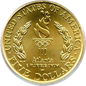 image for: 1996-W $5 Cauldron PCGS MS69