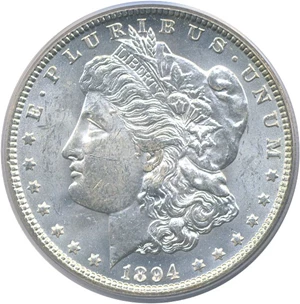 image for: 1894-O $1 PCGS MS62