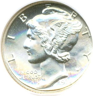 image for: 1938 10c NGC Proof 66