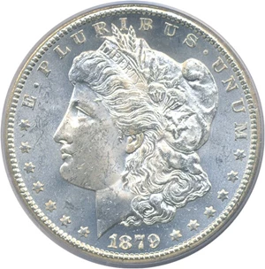 image for: 1879-CC $1 PCGS MS63
