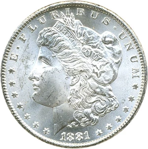 image for: 1881-CC $1 GSA Hoard/NGC MS65