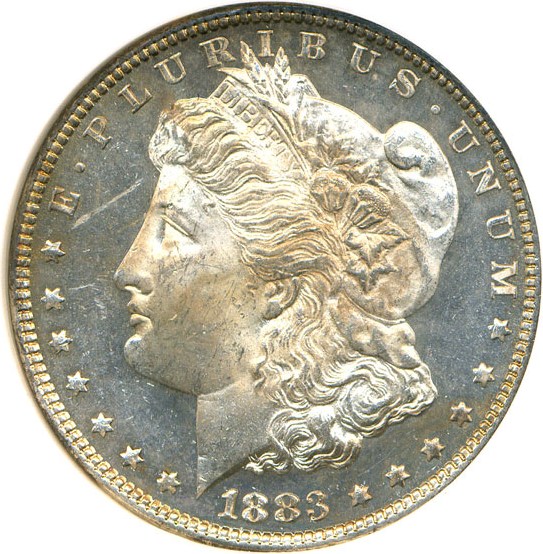 image for: 1883 $1  NGC MS63 DMPL