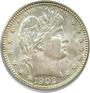 image for: 1902-O 25c PCGS MS63