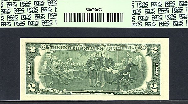 image for: Fr.1937J* 2003 $2  PCGS Choice CU64 PPQ [J00002943] *Star* 