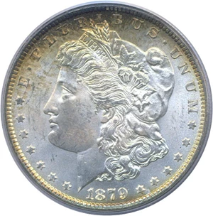 image for: 1879-O $1 PCGS MS64