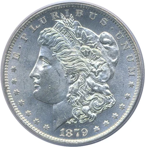 image for: 1879-O $1 PCGS MS63