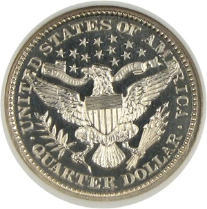 image for: 1897 25c NGC Proof 64 Cameo