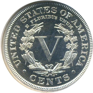 image for: 1892 5c NGC Proof 66 Cameo