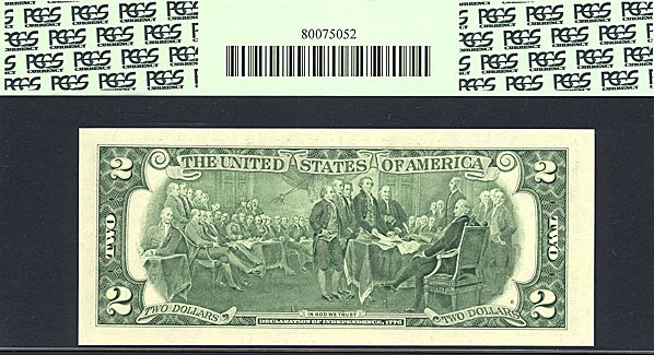 image for: Fr.1937J* 2003 $2  PCGS Choice CU64 PPQ [J00002941] *Star* 