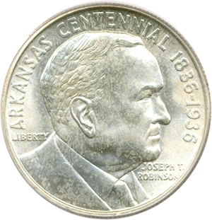 image for: 1936 50c Robinson PCGS MS65