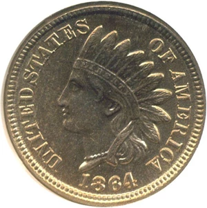 image for: 1864 1c CN NGC MS63