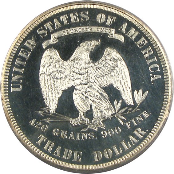 image for: 1878 Trade$  PCGS Proof 64 Cameo