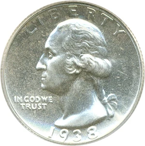 image for: 1938 25c PCGS Proof 66