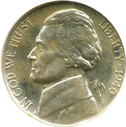 image for: 1940 5c  NGC Proof 66 