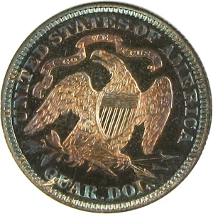 image for: 1881 25c ANACS Proof 63 *Color*