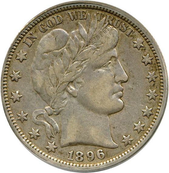 image for: 1896-O 50c  PCGS XF40 