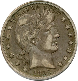 image for: 1895-O 50c PCGS XF40