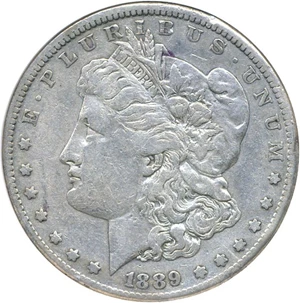 image for: 1889-CC $1 NGC VF30
