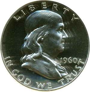 image for: 1960 50c NGC Proof 67