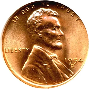 image for: 1954-D 1c NGC MS67 RD