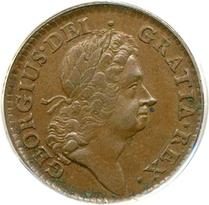 image for: 1723 1/2 P Hibernia PCGS AU55 BN