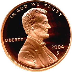 image for: 2004-S 1c NGC Proof 70 RD UCameo