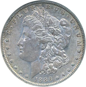 image for: 1886-O $1 NGC AU53