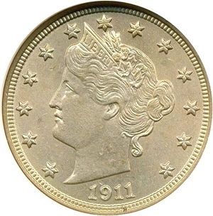image for: 1911 5c NGC MS63