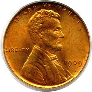 image for: 1909 VDB 1c PCGS MS64 RD